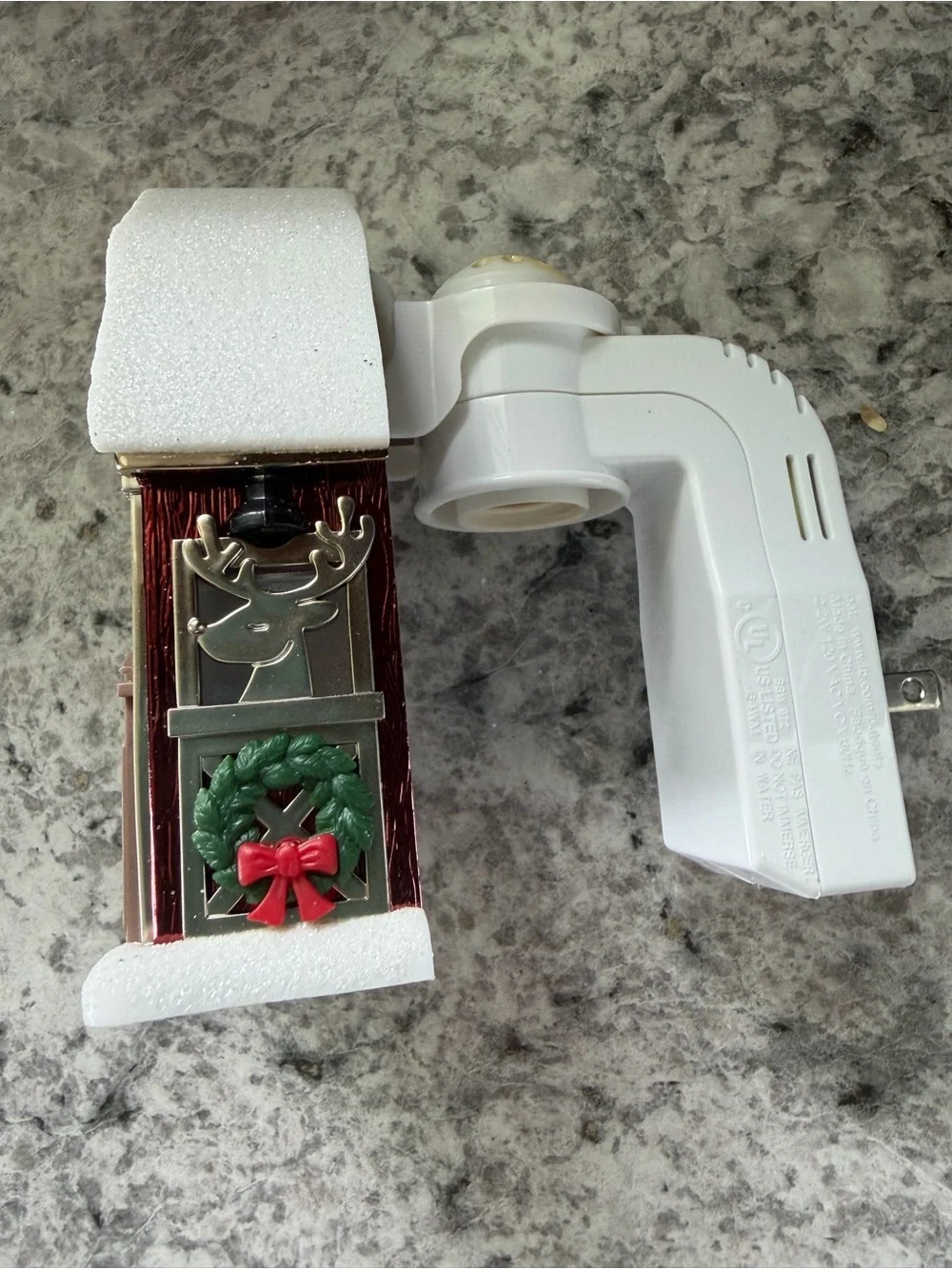 RETIRED Bath and Body Works Christmas Wallflower Plug Projector